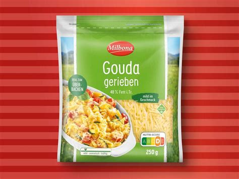 Milbona Gouda Gerieben G Von Lidl Ansehen