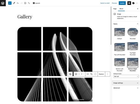 Crear Block Styles Personalizados Para El Bloque De Imagen Dentro De