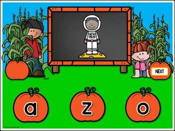 Fall Beginning Sounds Phonics Powerpoint Game By Lindy Du Plessis