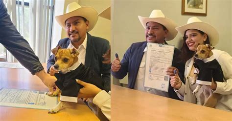 Perrito Firma Como Testigo En La Boda De Sus Dueños Y Se Vuelve Viral Nos Enseñó A Amar