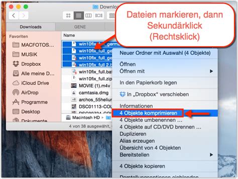 Mac OS X ZIP Ordner erstellen und verschlüsseln TechMixx