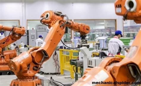 Bagian Inti Lengan Robot Pada Robot Industri Mechanical Spider