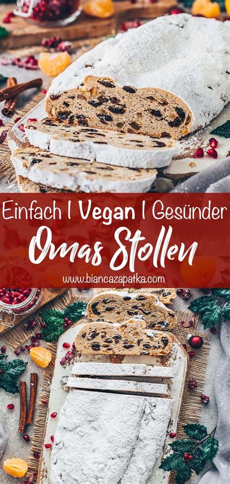 Veganer Stollen Einfacher Christstollen Bianca Zapatka Rezepte