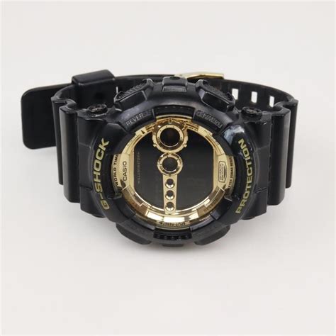 Casio G Shock Digital Gold Tone Watch Property Room