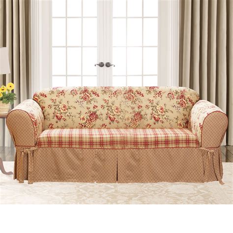 Sure Fit Lexington Sofa Skirted Box Cushion Slipcover Reviews Wayfair