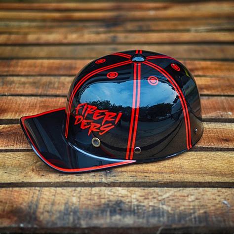 DOT Approved Baseball Style Motorcycle Helmet