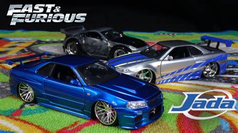 Fast And Furious Brian S Blue Nissan Skyline Gtr Jada Toys Youtube