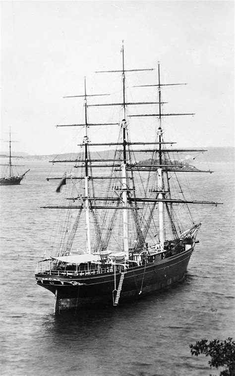 The ‘Cutty Sark’ waiting in Sydney Harbour for the... - F-YEAH HISTORY