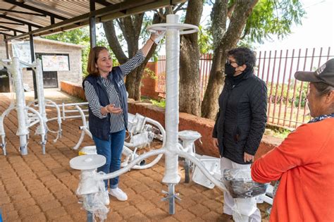 DIF Entrega DIF Gimnasio Al Aire Libre En Comunidad De Morelia