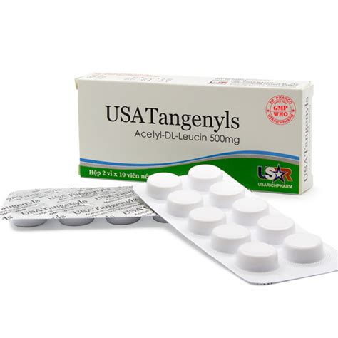 Usa Tangenyls Acetyl DL Leucin 500mg Usarichpharm H 20v SHOPTHUOC