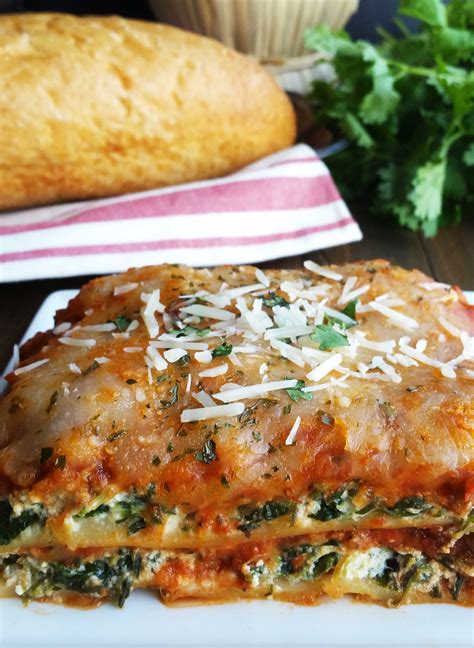 Easy-Spinach-Turkey-Lasagna | 3 Yummy Tummies