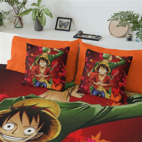 Parure De Lit One Piece Luffy Et Zoro Ma Parure