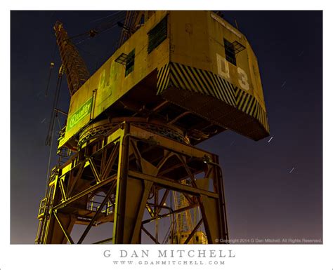 G Dan Mitchell Photograph: Ship Yard Crane - Mare Island Naval Ship ...