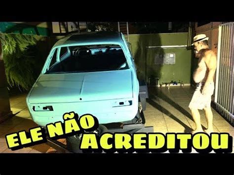 REAÇÃO DELES AO VER O CHEVETTE REFORMADO Danilo Crespo YouTube