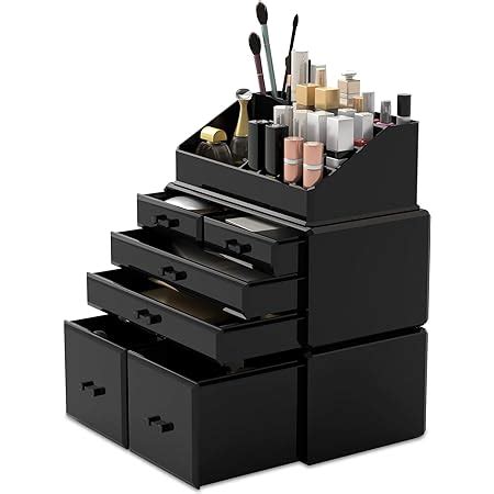 SONGMICS Acrylic Cosmetic Makeup Display Organiser And Chest Holder 3