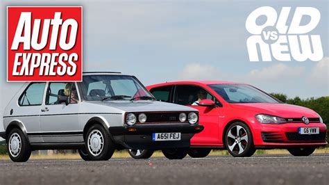 VW Golf GTI Mk1 Vs Golf GTI Mk7 Old Vs New Drag Race Challenge