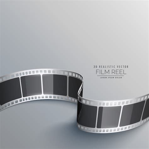 Clipart Of A Film Strip Ribbon