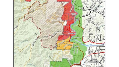 Grants Pass Fire Map Map Vector