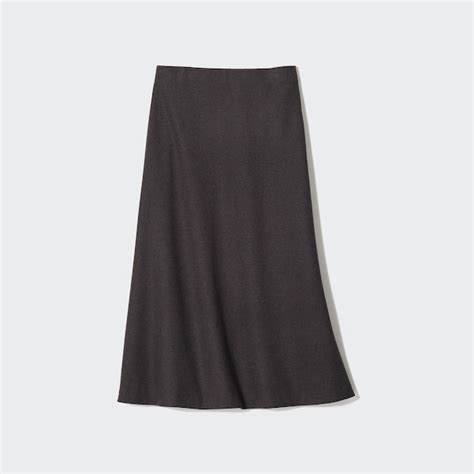 Brushed Jersey Flared Skirt Uniqlo Us