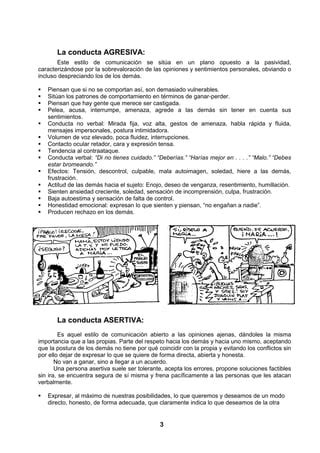 Actividades De Asertividad Pdf