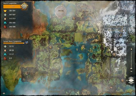 Gw2 Map Completion | World Map 07