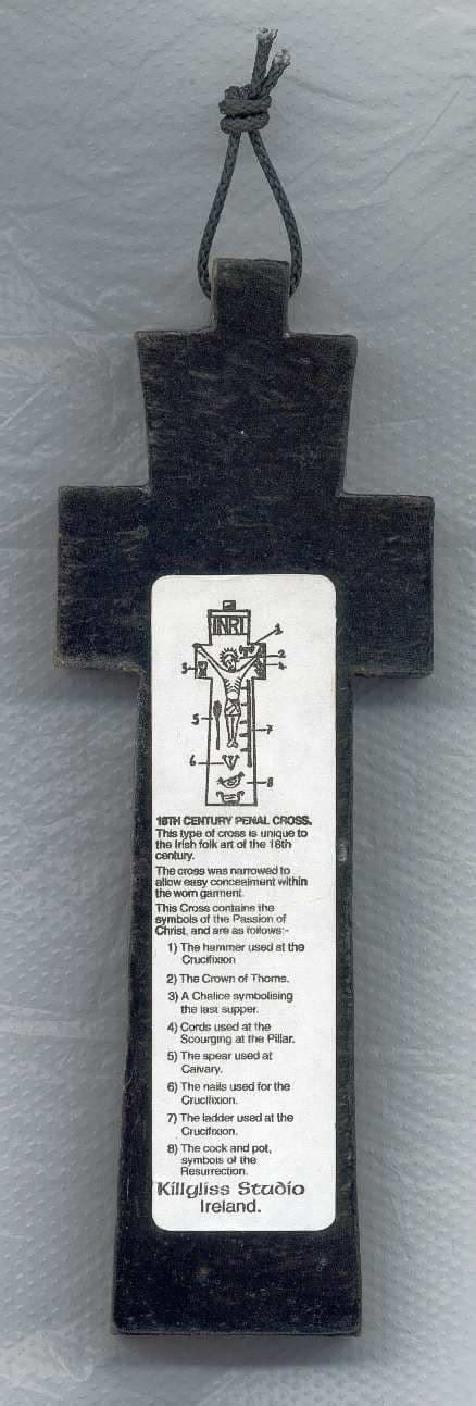 Irish Penal Cross Killyliss Studio Irish Celtic Ts