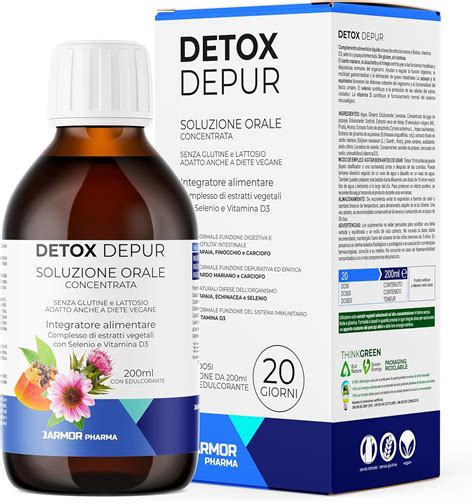 Detox Fegato E Intestino Sciroppo Depura Fegato Disintossicante Forte