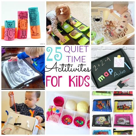 25 Quiet Time Activities For Kids