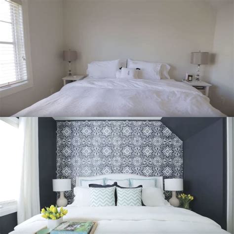 From Drab To Fab Extreme Bedroom Makeover On A Budget Crafty House