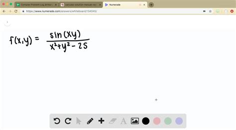 Solved In Exercises 5 12 Find And Sketch The Domain For Each Function F X Y Sin X Y X 2