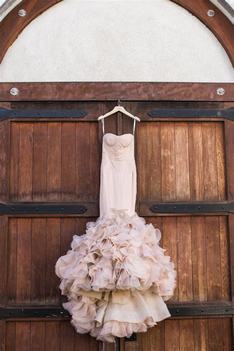 Blush Marsala Does It Get Any Prettier Than This Wedding Dress