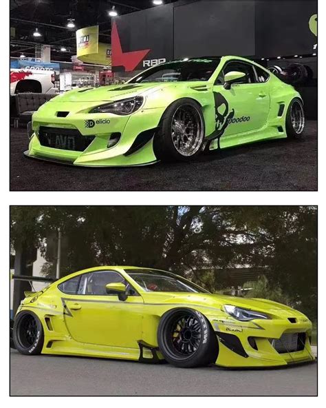 Fiberglass Wide Body Kit For Toyota Gt Subaru Brz Upgrade Rocket