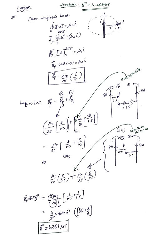 Solved Two Infinitely Long Parallel Wires Are Carrying A