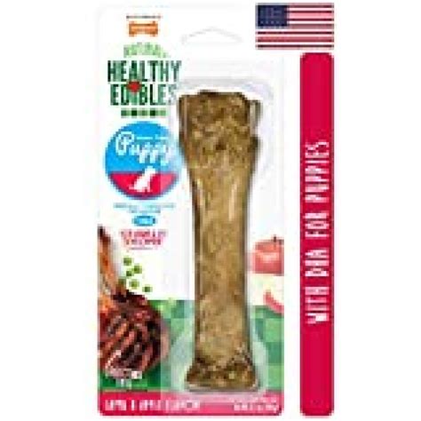 Nylabone Healthy Edibles Puppy Natural Long Lasting Dog Chew Treats