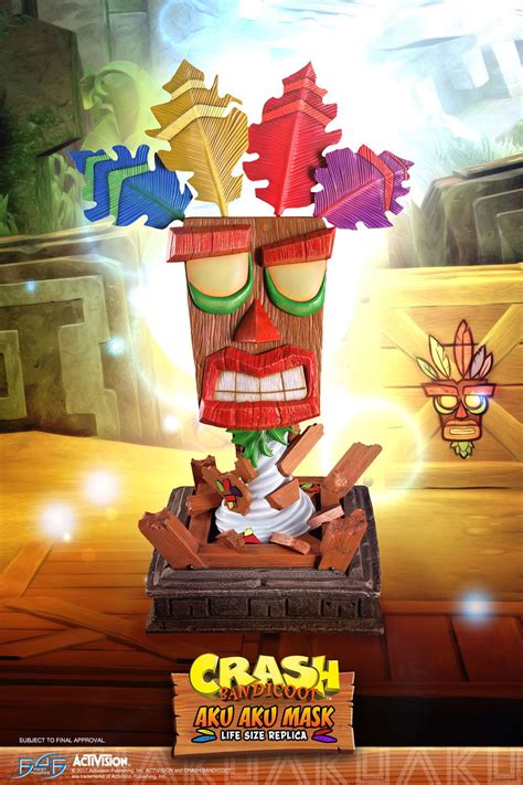 Crash Bandicoot Life Size Aku Aku Mask