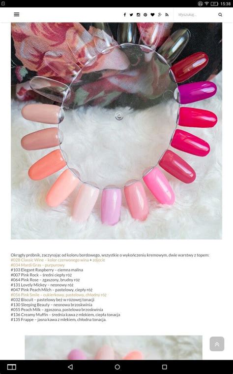 Blog Idalia Hybrydy Semilac Manicure Nails Nail Colors Paradise