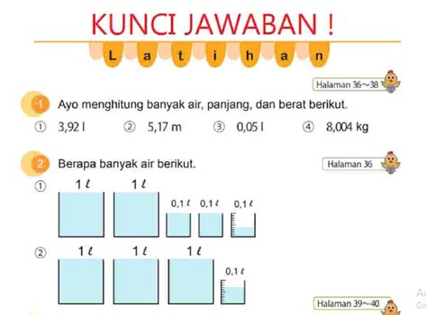 Jawaban Bab Volume Matematika Halaman Kelas Kurikulum Merdeka