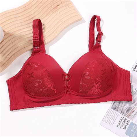 Sexy Women S Wireless Lingerie Push Up Bra Brassiere Plus Size A