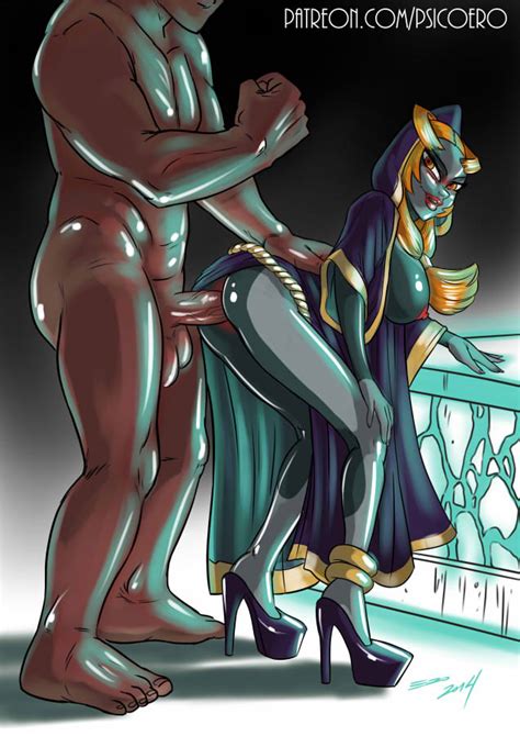 Midna And The Human Guy Commission By Psicoero Hentai Foundry