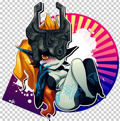 The Legend Of Zelda Twilight Princess Midna Cartoon Fan Art PNG