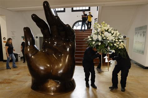 El Cuerpo Del Maestro Fernando Botero Ser Llevado A Bogot Y Medell N