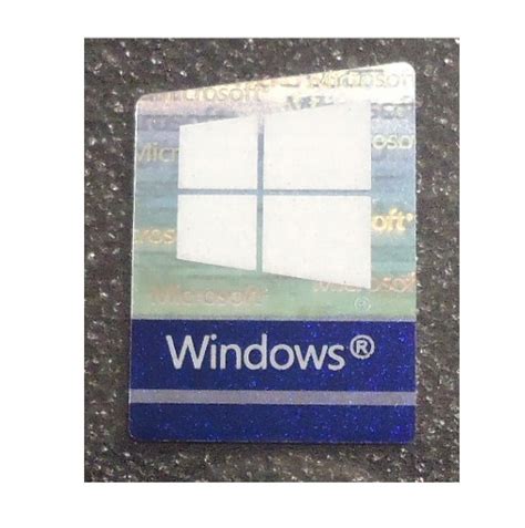 Naklejka Microsoft Windows Label X Mm I W Korfant W Sklep