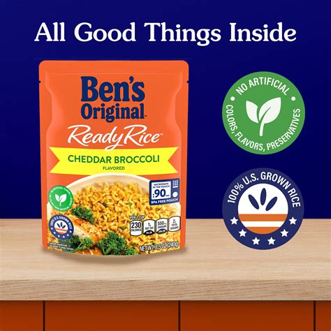 Snapklik BENS ORIGINAL Ready Rice Cheddar Broccoli Flavored Rice