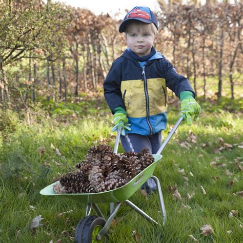 Kit petit jardinier accessoires pour enfant en métal gants petits