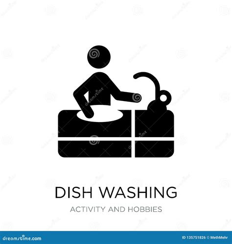 Dish Washing Icon Creative Two Colors Design From Cleaning Icons