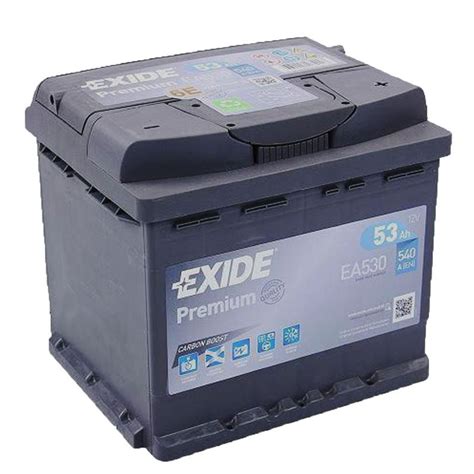 Exide Premium Carbon Boost EA530 12V 53Ah 540A Autobatterie