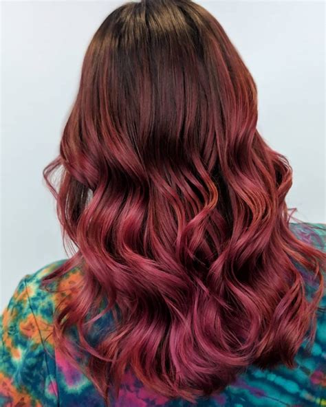 32 Blazing Hot Red Ombre Hair Color Ideas In 2024