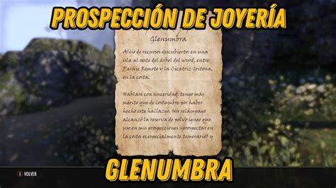 Prospección De Joyería Glenumbra The Elder Scrolls Online YouTube