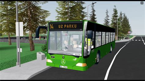 Roblox Lugane Mercedes Benz Citaro O Linia Zjazd Do