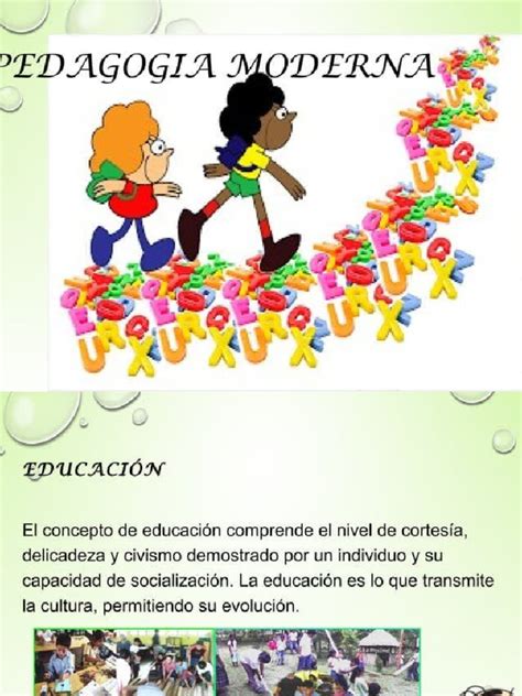 Pedagogia Moderna Pdf
